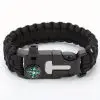 Multifunctional Survival Bracelet with Compass