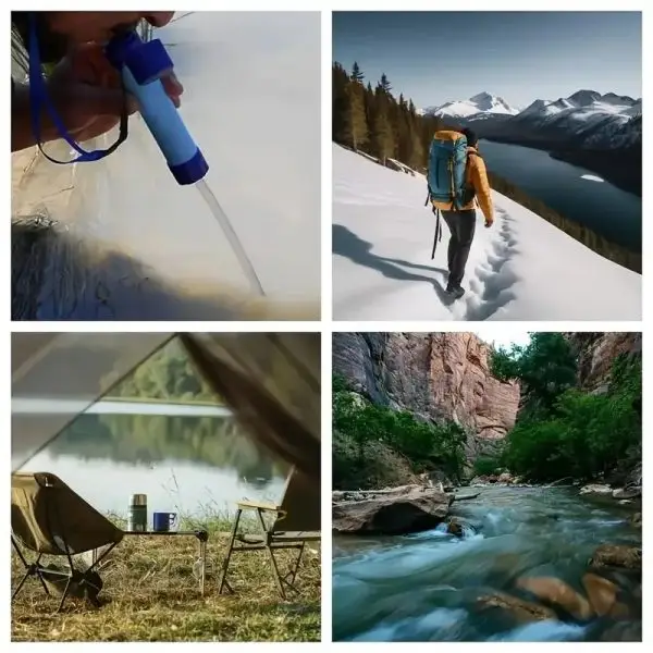 Portable Water Filter Purifier Straw