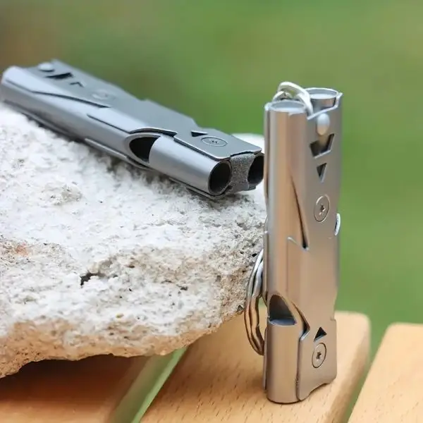 Stainless Steel Survival Whistle